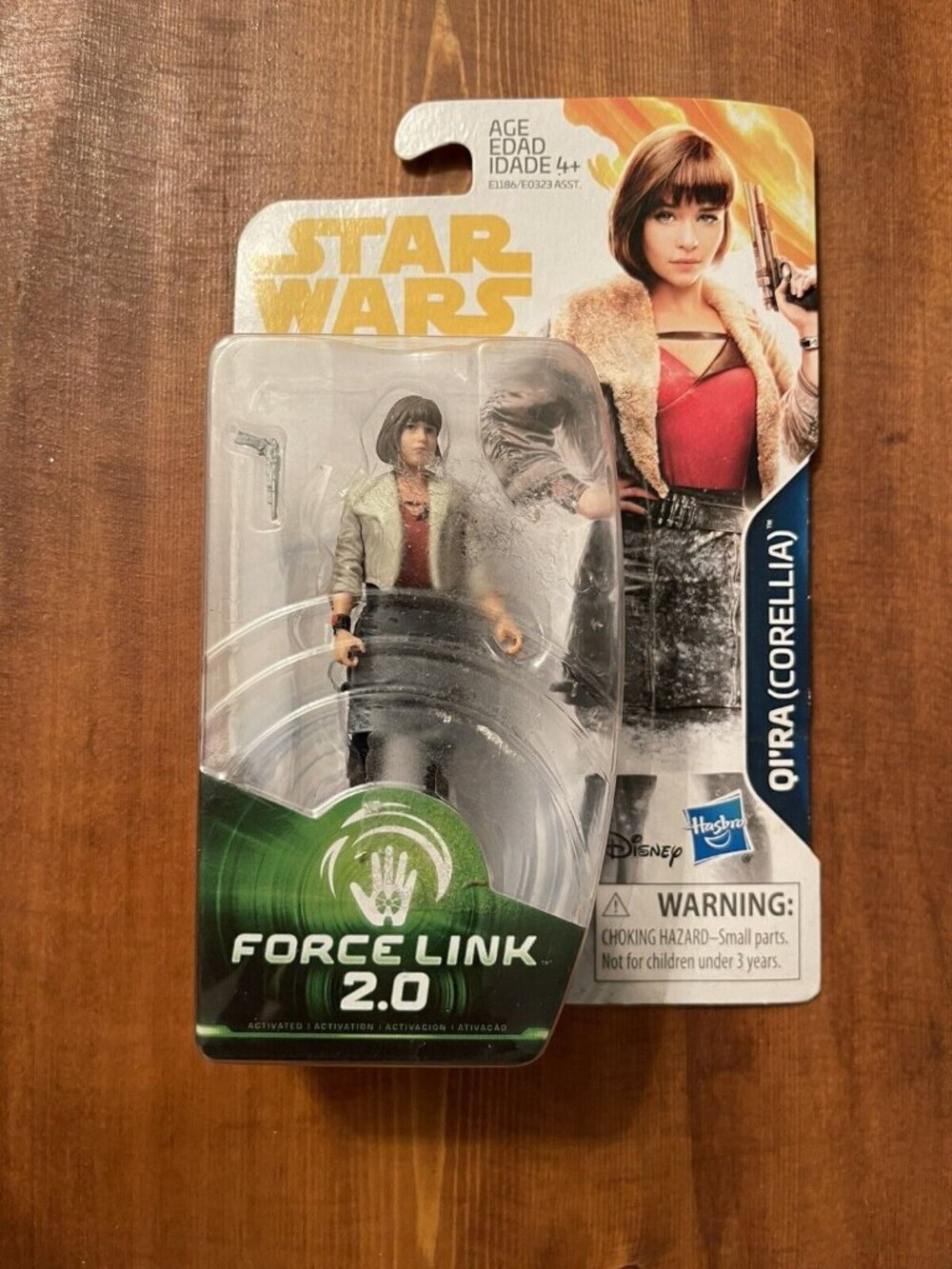 QI'RA (CORELLA). From Hasbro STAR WARS Force Link Collection.